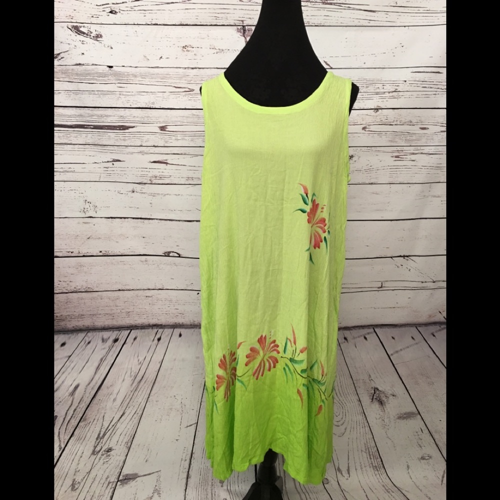 NWT Hawaiian Hibiscus Painted Coverup